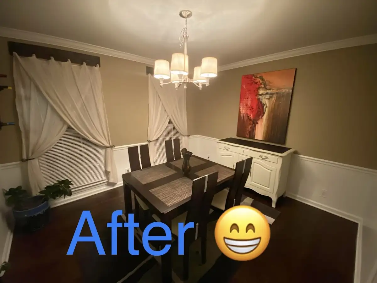 Professional dining room restoration after water damage in Medford