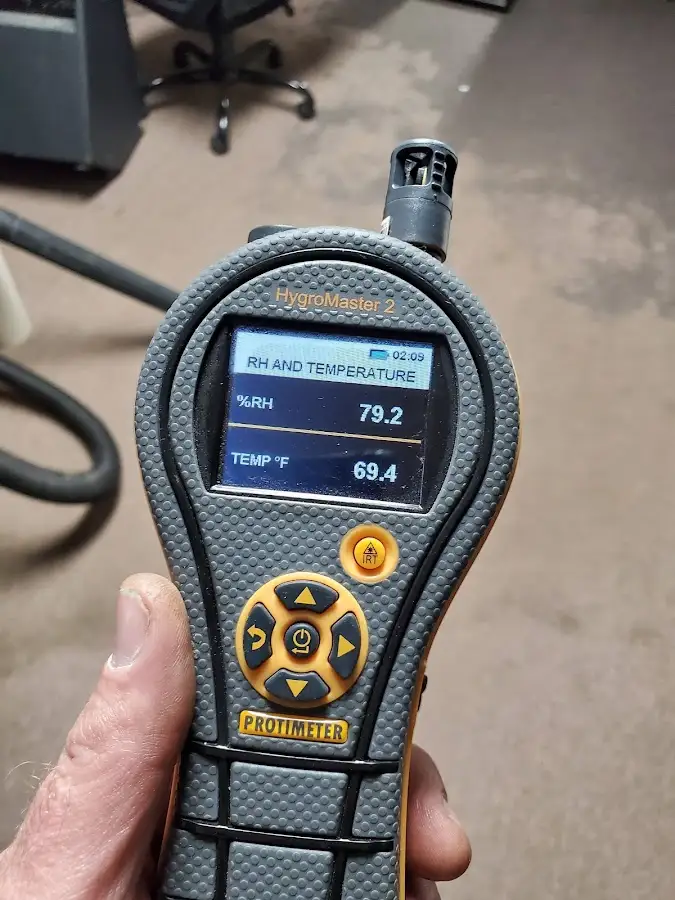 Moisture meter humidity assessment for Fire & Smoke Damage Restoration in Medford